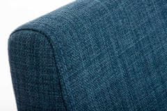 BHM Germany Jídelní židle Belfort, textil, modrá