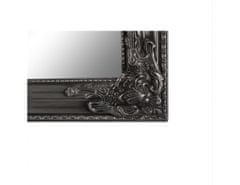 KONDELA Zrcadlo, stříbrný dřevěný rám, MALKIA TYP 11