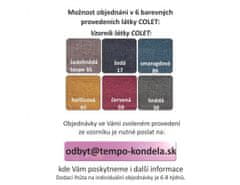 KONDELA Boxpringová postel 120x200, mentolová, RIANA KOMFORT