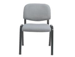 KONDELA Kancelářská židle, šedá, ISO 2 NEW