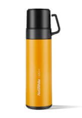 Naturehike termoska 3v1 600ml 360g - žlutá