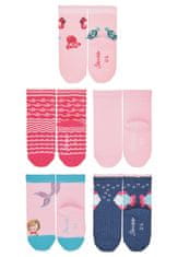 Sterntaler ponožky dívčí 5párů růžové 8322142, 18