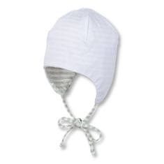 Sterntaler čepička baby uni bavlněný jersey oboustranná UV 50+ bílá 1501832, 45