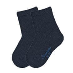 Sterntaler Ponožky pure jednobarevné 2 páry tmavě modré 8501720, 14