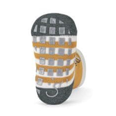 Sterntaler ponožky protiskluzové ABS 2 páry liška, tmavě šedé 8102121, 22