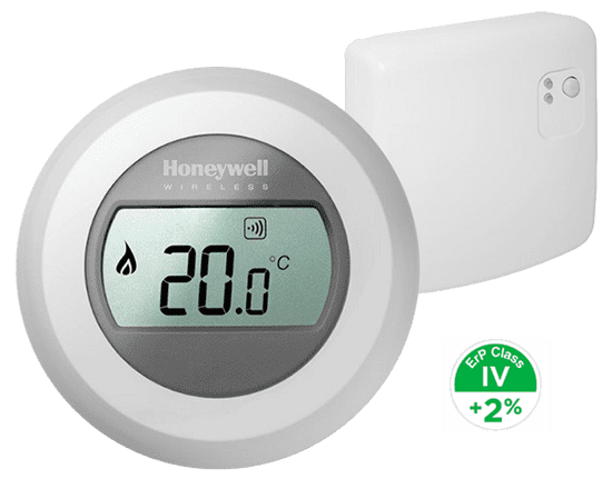 Honeywell Home EvoHome Y87RF2024, Termostat Round + Reléový modul BDR91, +2% ErP 4