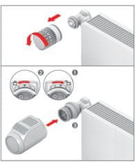 Honeywell Home TheraPro HR90EE, autonomní termostatická hlavice