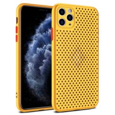 MobilPouzdra.cz Gelové žluté AIR TPU pouzdro na APPLE iPhone 11 Pro (5.8)