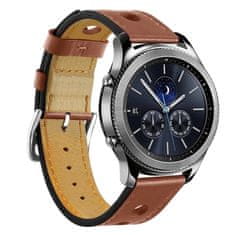 BStrap Leather Italy řemínek na Samsung Galaxy Watch 3 45mm, rose