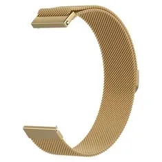 BStrap Milanese řemínek na Garmin Vivoactive 4, gold