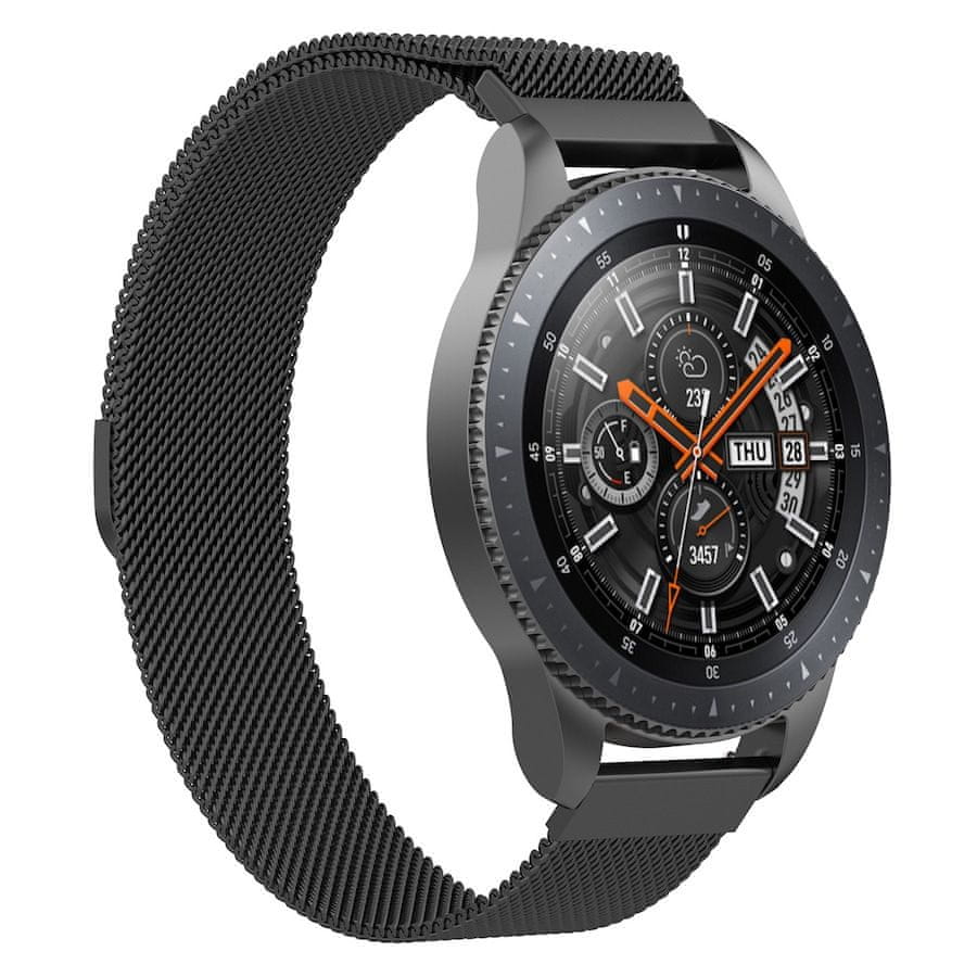 Bstrap Samsung Galaxy Watch 3 45mm Milanese Reminek Black Mall Cz