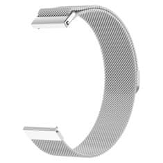 BStrap Milanese řemínek na Xiaomi Watch S1 Active, silver