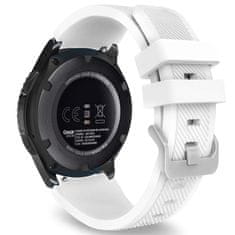 BStrap Silicone Sport řemínek na Garmin Venu 2, white