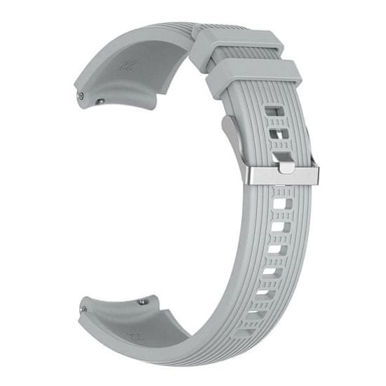 BStrap Silicone Davis řemínek na Garmin Vivoactive 4, gray