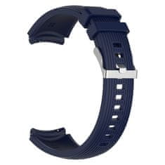 BStrap Silicone Davis řemínek na Xiaomi Watch S1 Active, dark blue