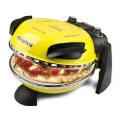 G3 Ferrari Pizza trouba G3ferrari, G1000605 Delizia, žlutá, časovač, žáruvzdorný kámen, průměr 31 cm, 1 200 W