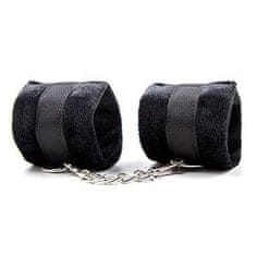 INTOYOU BDSM LINE INTOYOU Handcuffs Long Fur (Black)