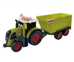 InnoVibe Traktor s přívěsem Class Kids Axion 870 a Cargos 750