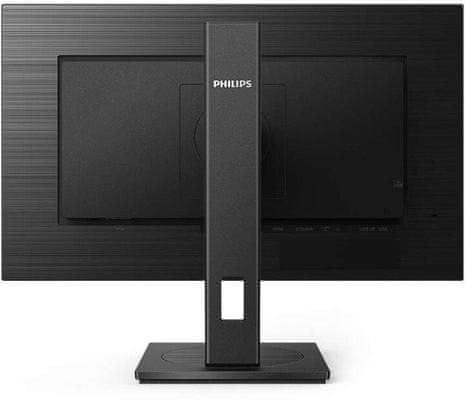 Kancelársky monitor Philips 242B1 vhodný pre grafické programy vývojárov dizajnérov kreatívcov kompatibilita Full HD rozlíšenie sRGB NTSC 2× 2 W reproduktormi