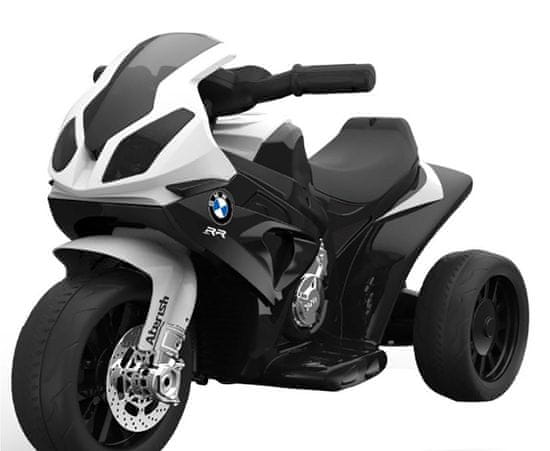 Beneo Elektrická tříkolka BMW S 1000 RR, Licencované, 6 V, kožené sedadlo, 1 motor