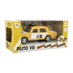 Teddies Auto Policejní VB Lada 11,5cm na zpětné natažení na baterie se zvukem