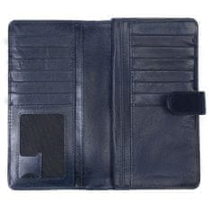 Segali Dámská peněženka kožená SEGALI 3489 modrá