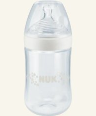 Kraftika Láhev nuk nature sense, 260 ml, silikonová savička béžová