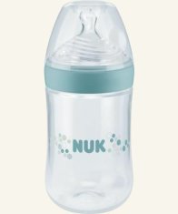 Kraftika Láhev nuk nature sense, 260 ml, silikonová savička zelená