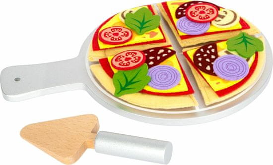 Small foot Látková pizza se servírovacím talířem