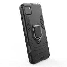 IZMAEL Odolné Pouzdro Ring Armor Case pro Huawei Y5P - Modrá KP13822