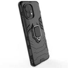 IZMAEL Odolné Pouzdro Ring Armor Case pro Xiaomi Mi 11 - Černá KP9715