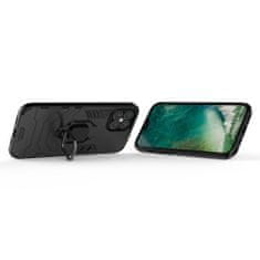 IZMAEL Odolné Pouzdro Ring Armor Case pro Huawei Mate 20 Lite - Černá KP9711