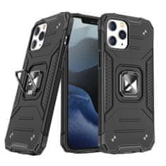 WOZINSKY Pouzdro Ring Armor s magnetickým úchytem pro iPhone 13 Pro Max , černá