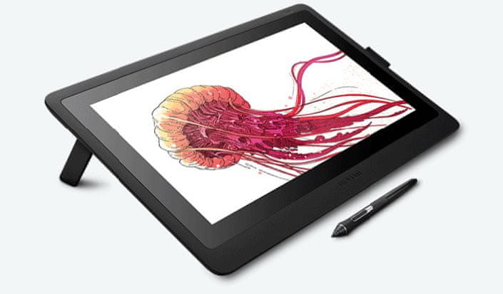 Wacom Cintiq 16 (DTK1660K0B) 5080 LPI 8192 úrovní přítlaku stylus programovatelná tlačítka Pro Pen 2 EMR