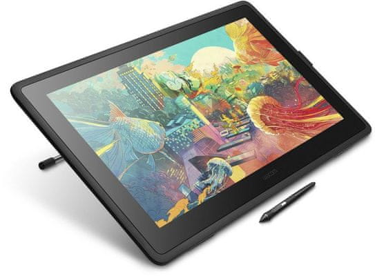 Wacom Cintiq 16 (DTK1660K0B) 5080 LPI 8192 úrovní přítlaku stylus programovatelná tlačítka Pro Pen 2 EMR