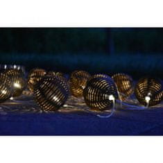 shumee Solární osvětlení - RATTAN KOULE - 10 LED