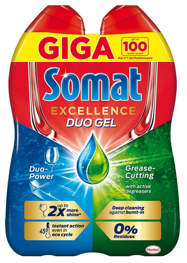 Somat Excellence Gel Anti Grease 1800ml