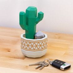 Kaktus San Pedro v květináči – 3D papírový model