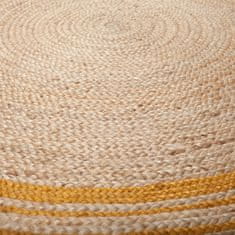 Flair Kusový koberec Lunara Ochre kruh – na ven i na doma 150x150 (průměr) kruh