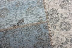 Flair Kusový koberec Manhattan Patchwork Chenille Duck Egg 155x230
