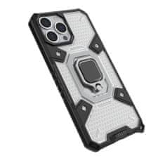 MG Capsule Ring plastový kryt na iPhone 13 Pro Max, průsvitný