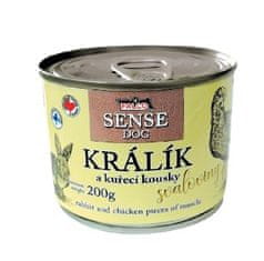 FALCO SENSE DOG králík a kuřecí 6×200 g