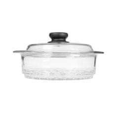 Pyrex Skleněný napařovací nástavec ø 24 cm x 9 cm Pyrex s poklicí