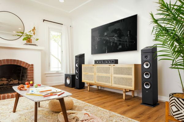  reproduktor polk audio monitor xt35 čistý zvuk znelé basy prémiová kvalita navrhnuté a vyvinuté v usa špičkové súčiastky 