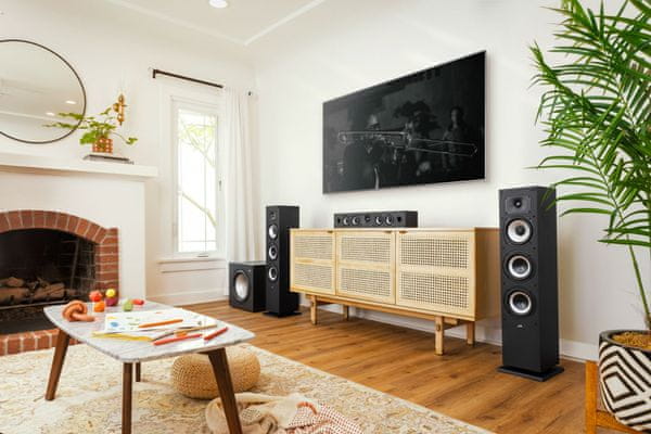  reproduktor polk audio monitor XT60 čistý zvuk znelé basy prémiová kvalita navrhnuté a vyvinuté v usa špičkové súčiastky 