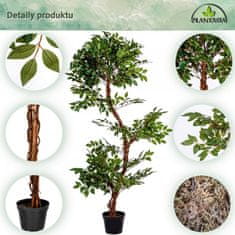 Greatstore PLANTASIA Umělý strom jerlín, 160 cm