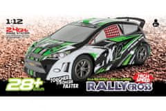 FUNTEK Auto na dálkové ovládání RX-12 elektro Rally auto - 2.4GHz RTR - zelený (2wd)