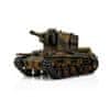 Torro RC tank PRO 1/16 RC KV-2 754 (r) vícebarevná kamufláž - Infra IR - Servo