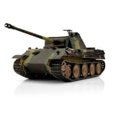 RC tank PRO 1/16 RC Panther G vícebarevná kamufláž - infra IR - Servo