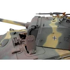 RC tank PRO 1/16 RC Panther G vícebarevná kamufláž - infra IR - Servo